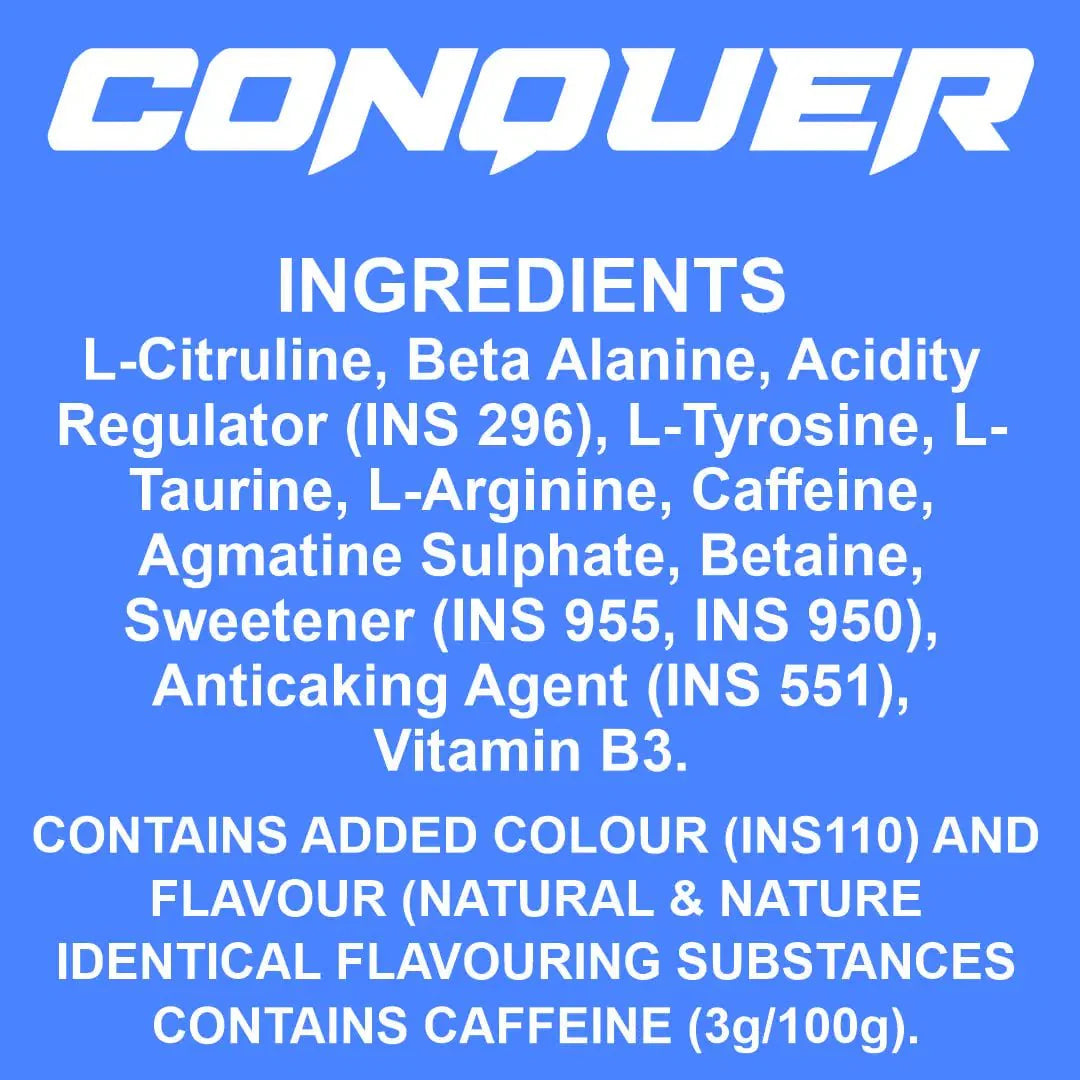 Conquer Pre-workout