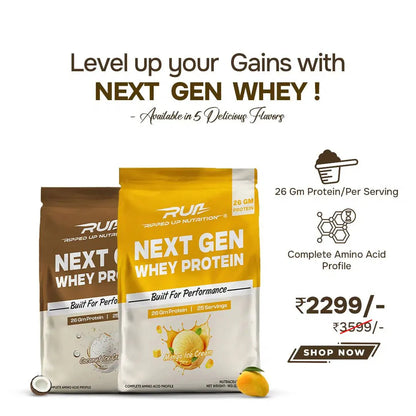 Next Gen Protein (Whey + Fermented Yeast Protein)