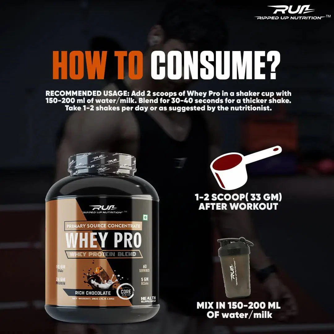 Whey PRO- Trustified™ (Primary Concentrate + Isolate Blend)
