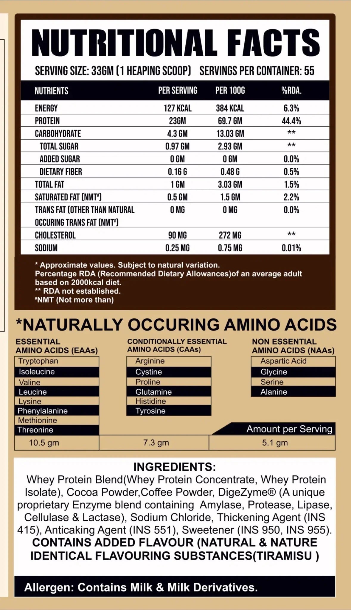 Whey PRO- Trustified™ (Primary Concentrate + Isolate Blend)