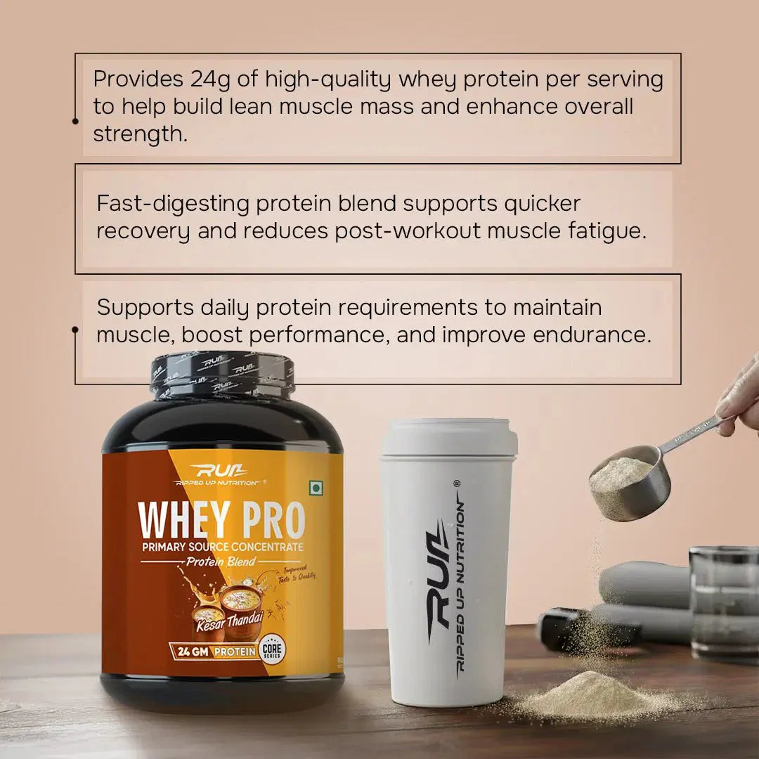 Whey PRO- Trustified™ (Primary Concentrate + Isolate Blend)