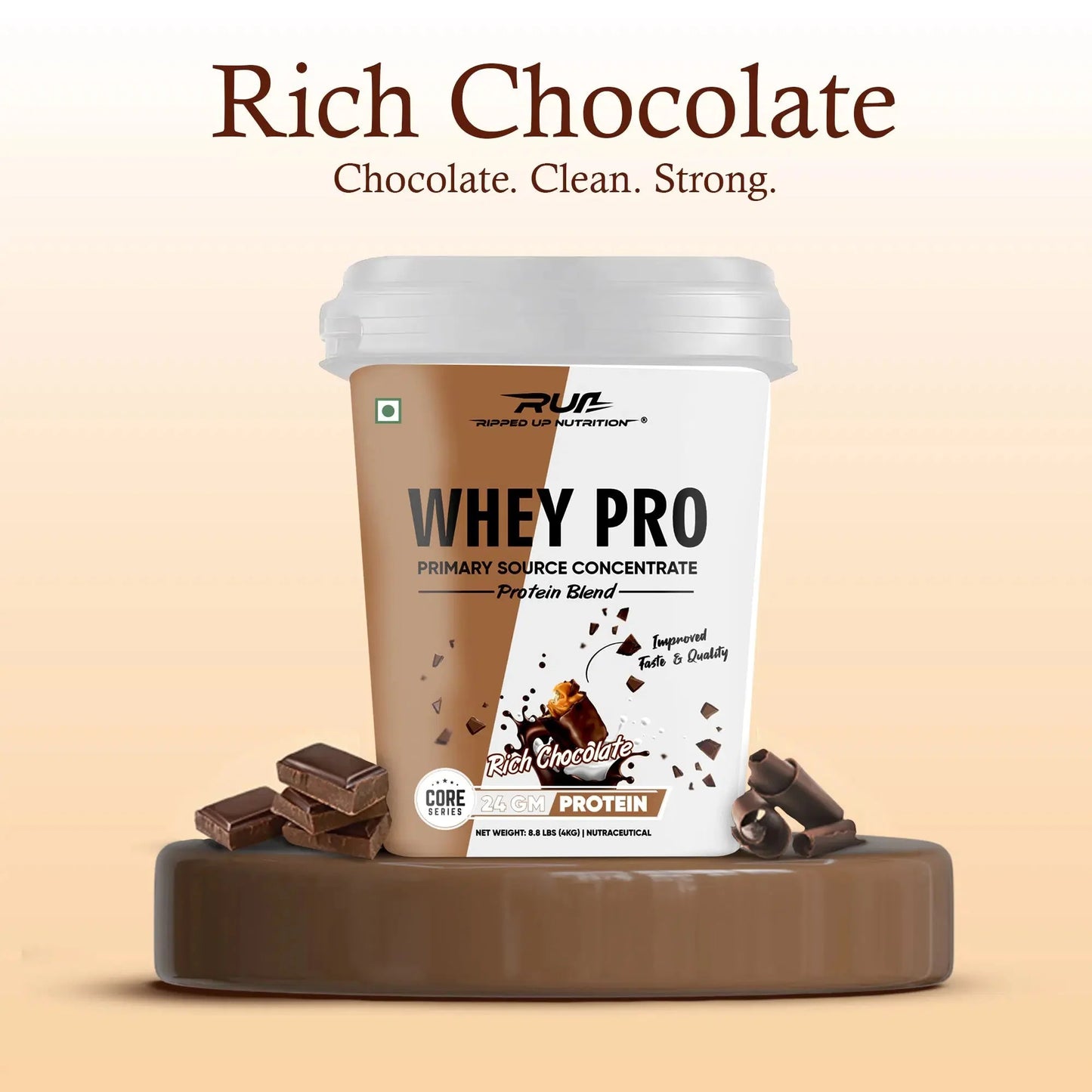Whey PRO- Trustified™ (Primary Concentrate + Isolate Blend)